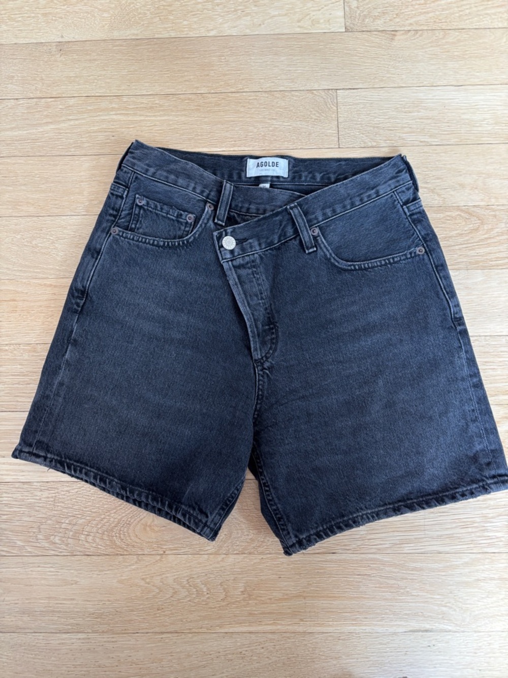 Agolde Criss Cross Shorts